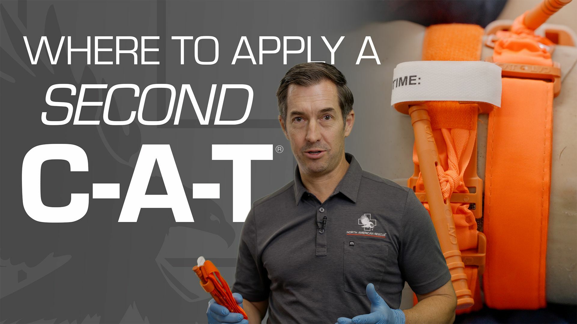 How do you apply a second tourniquet?