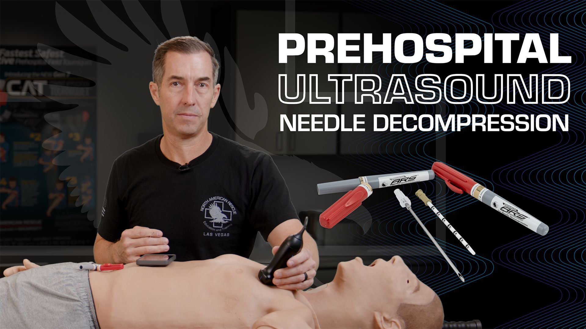 Learn How to Use Prehospital Ultrasound -Tension Pneumothorax and Needle Decompression