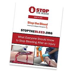 STOP THE BLEED® Instructional Booklet