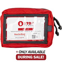 Premium Personal STOP THE BLEED&reg; Kit (2 C-A-Ts) - w/Celox